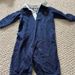 Janie and Jack Dark Blue Kids Bodysuit